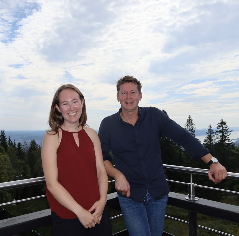 Maya Broman og Peter Herresthal